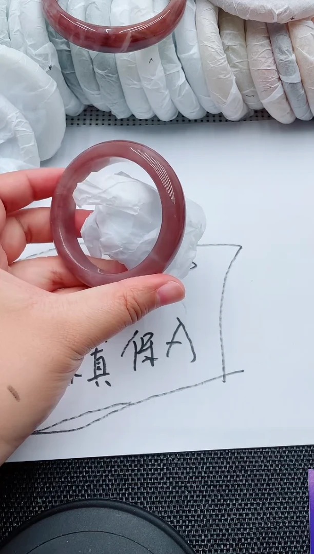 未镶嵌手镯石英质玉102-53-54