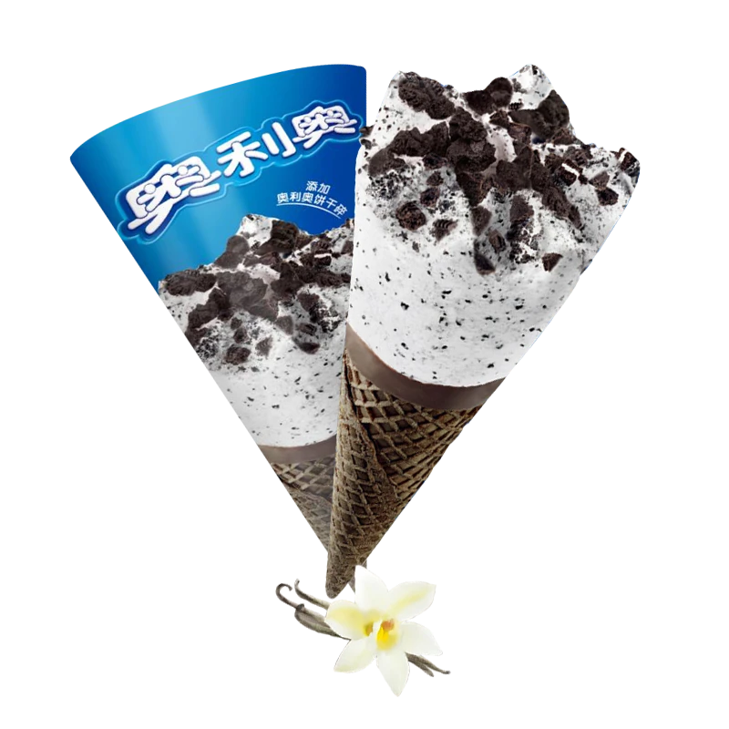 奥利奥香草味冰淇淋甜筒67g雪糕同城配