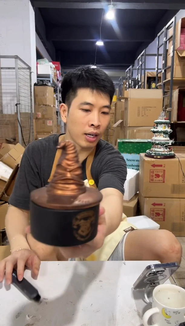 瓷片哈利波特分院帽首饰盒