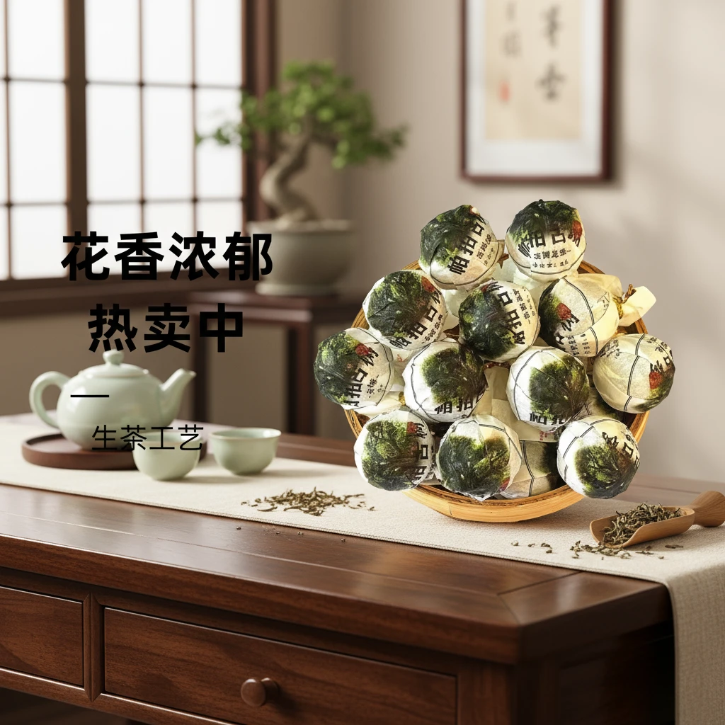 2023年 帕拍古树单株 普洱生茶龙珠 8g 10颗