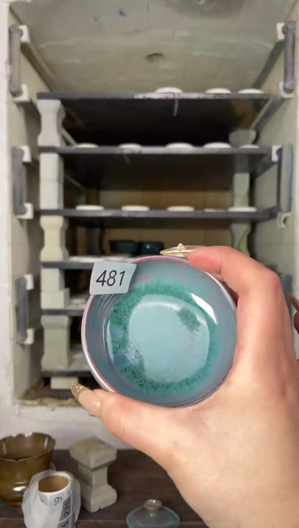 【闪购商品】摆件钧瓷手工茶器窑变