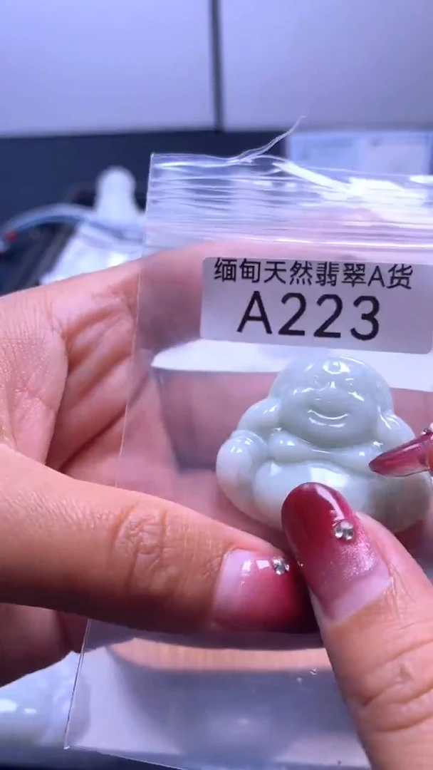 颈饰未镶嵌翡翠A223
