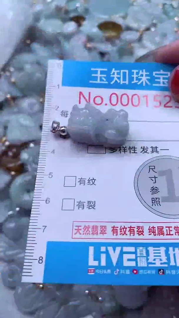 吊坠(不含链)未镶嵌翡翠1523