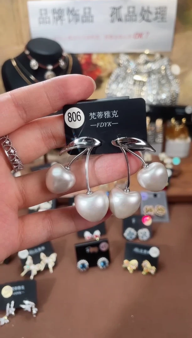 合金925银锆石梵806