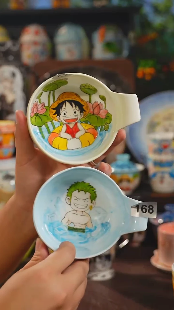 景德镇高温釉下彩纯手工手绘