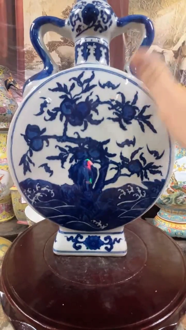 摆件现代陶瓷摆O