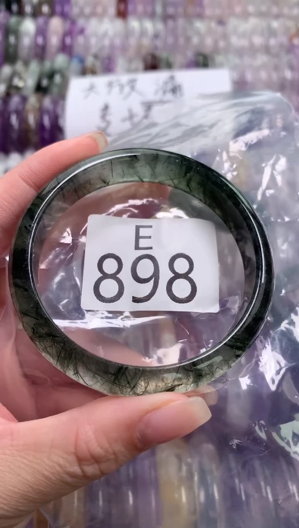 水晶手镯未镶嵌水晶989-58