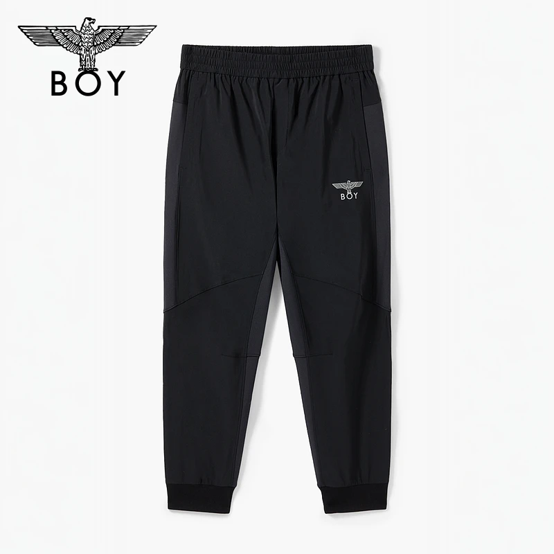 BOYLONDON春夏篮球户外运动休闲裤百搭舒适弹力长裤N34040