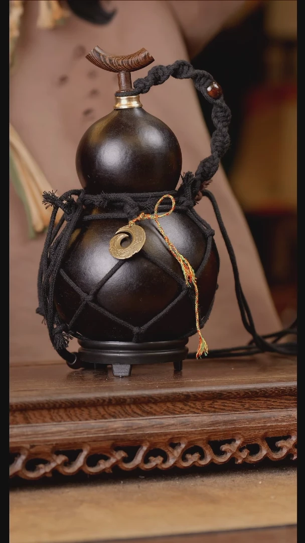 230号精品天然大漆酒葫芦一物一拍~