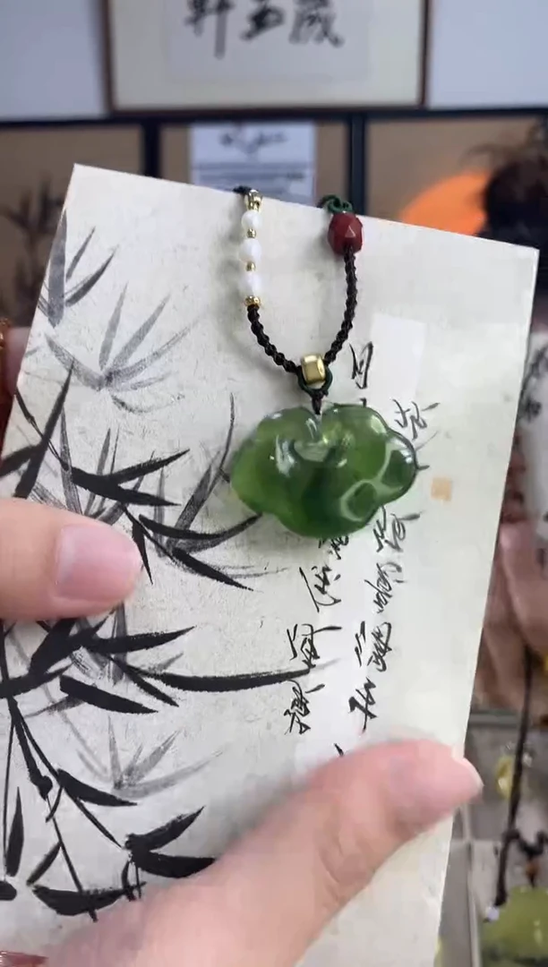 岫玉未镶嵌吊坠多样性发货其中发一