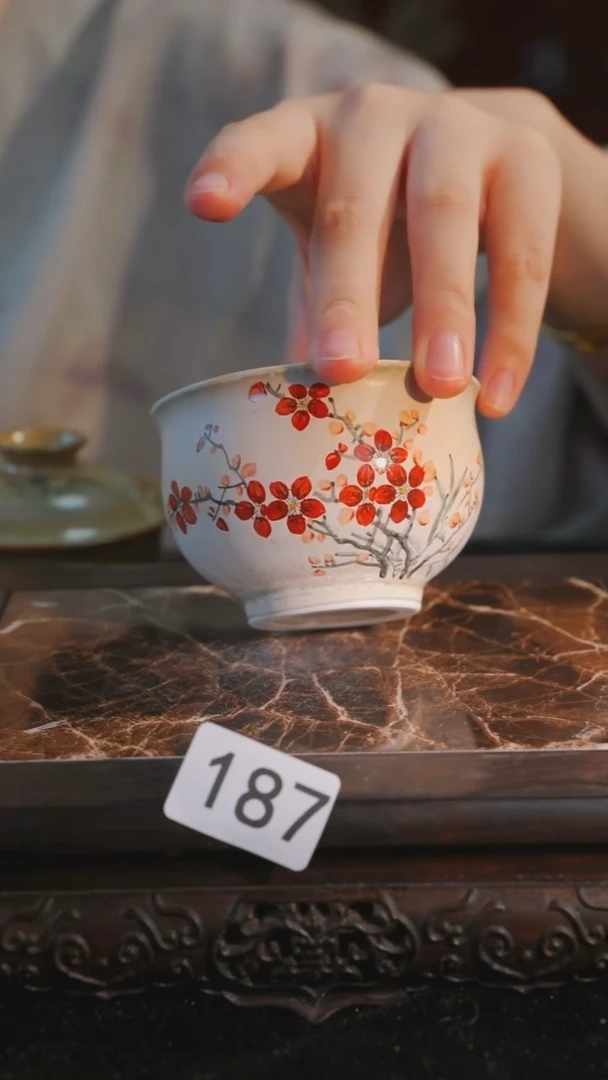 杯子等烟雨陶瓷手作主人杯187