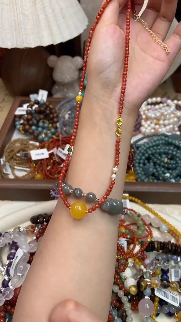 项链玛瑙未镶嵌463