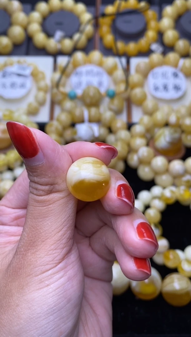 未镶嵌琥珀裸石大小姐珠宝22