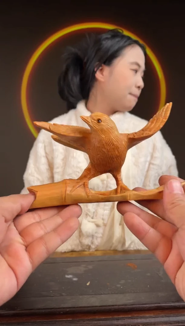 柏木（崖柏）手工摆件,先抢先得! 编号:111