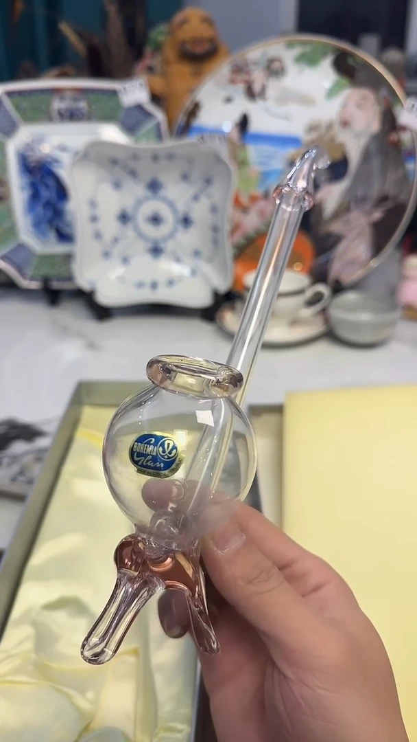 茶周边161波西米亚水晶烟斗