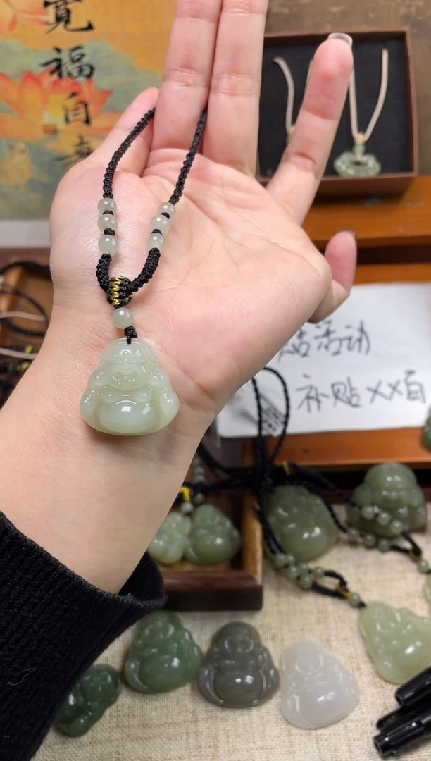 【闪购商品】和田玉颈饰未镶嵌25佛