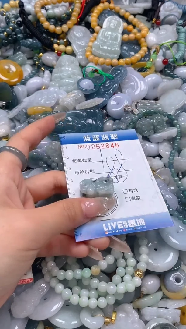 翡翠未镶嵌颈饰闪购0262846
