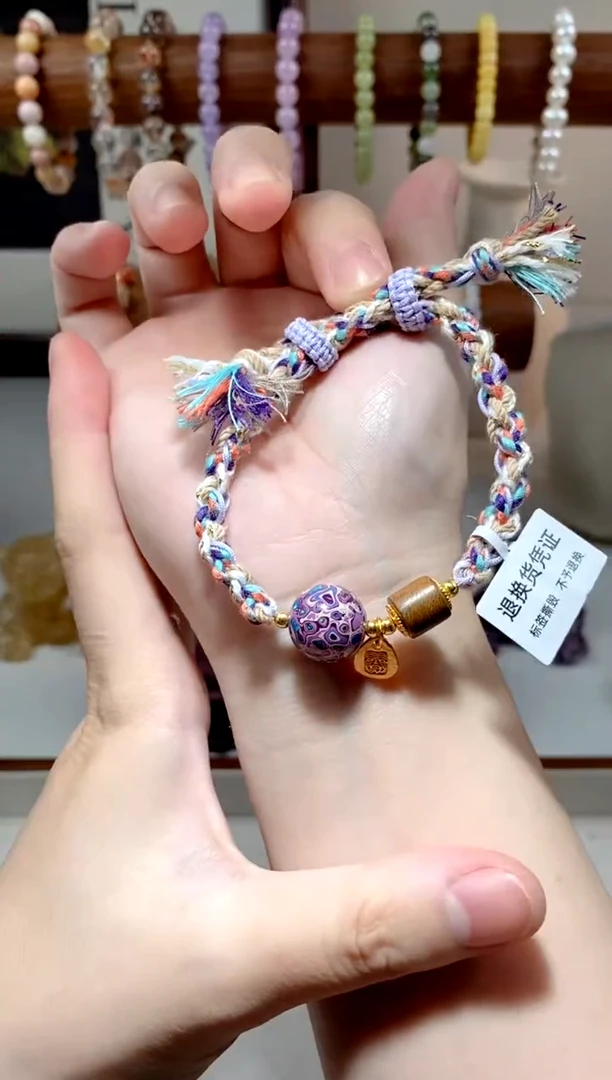 【闪购商品】水晶手链银S925镶嵌多样性发一