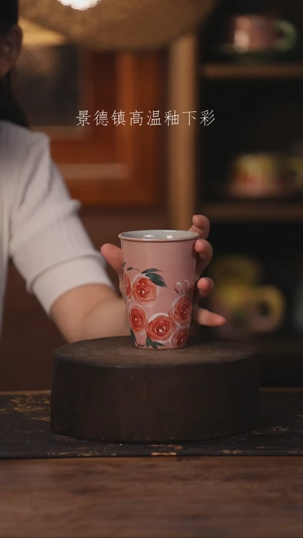 陶瓷景德镇高温釉下手绘陶瓷146