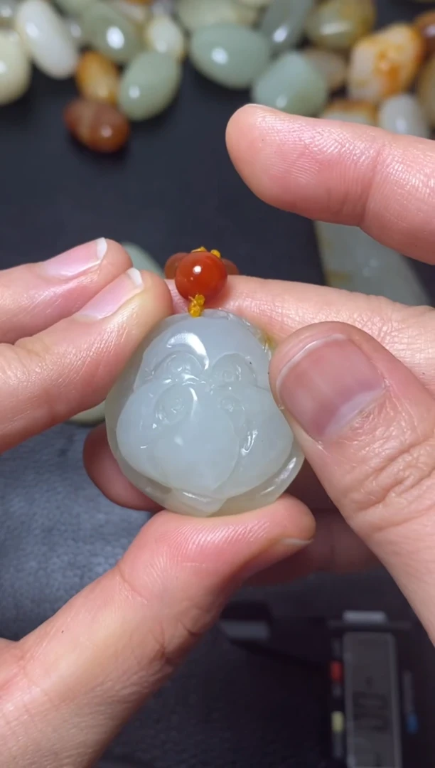 未镶嵌和田玉包链和田玉