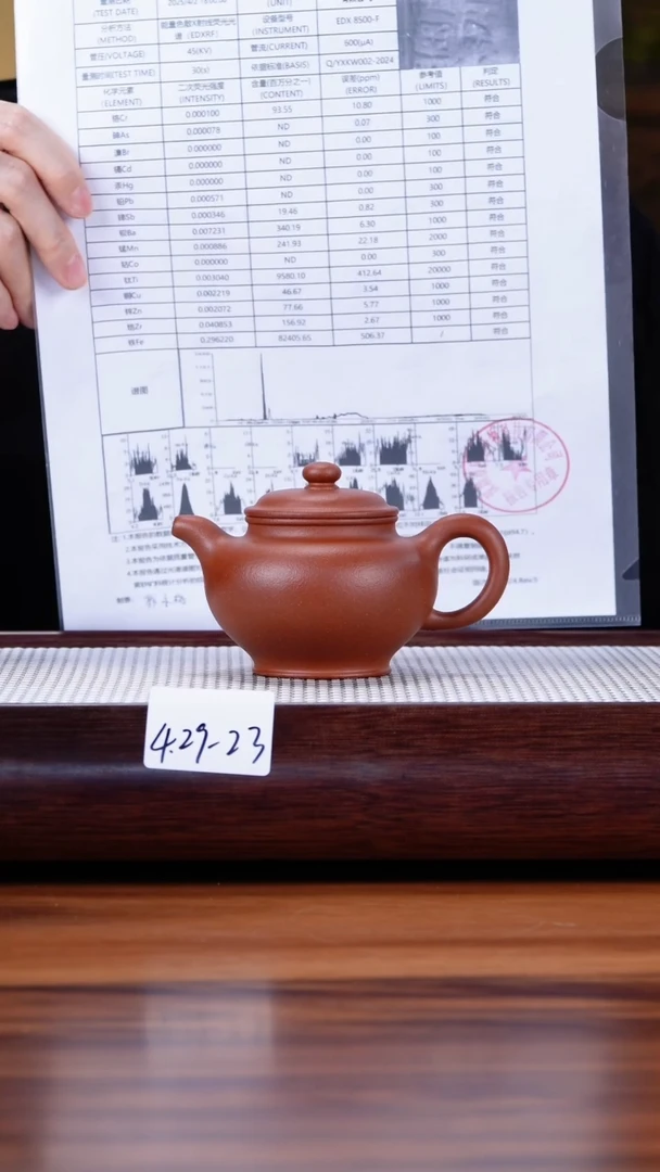茶壶紫砂4.29-23红降坡 掇只150