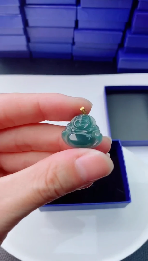 【闪购商品】翡翠颈饰18K金镶嵌