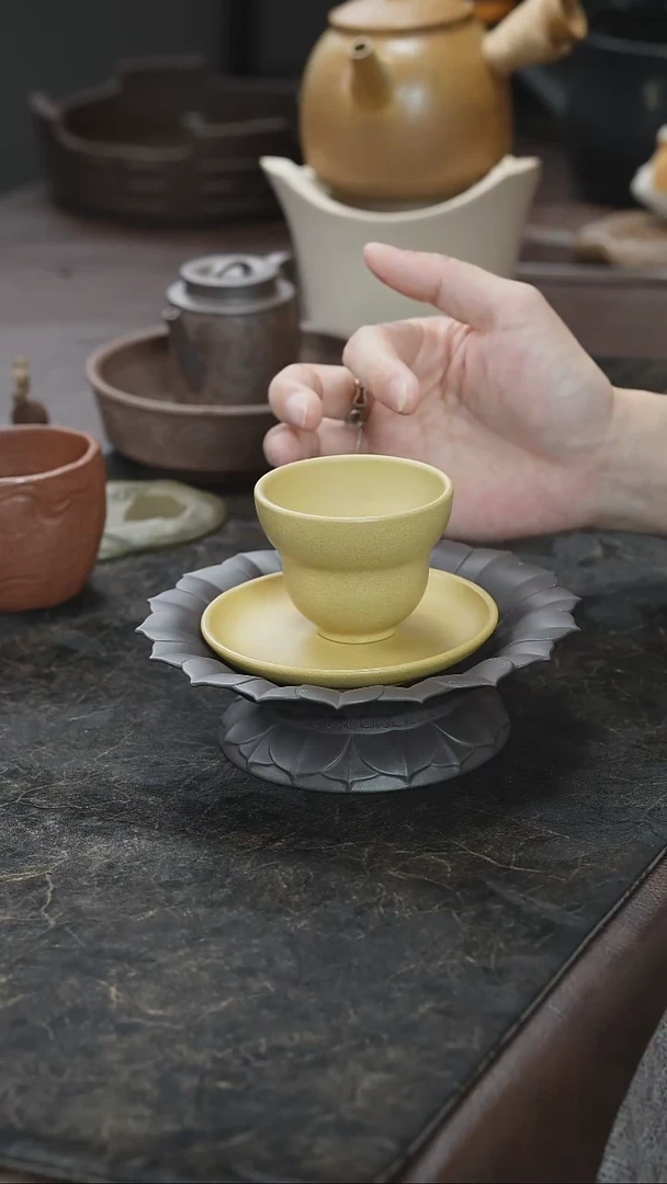 九隐茶器杯子加杯子