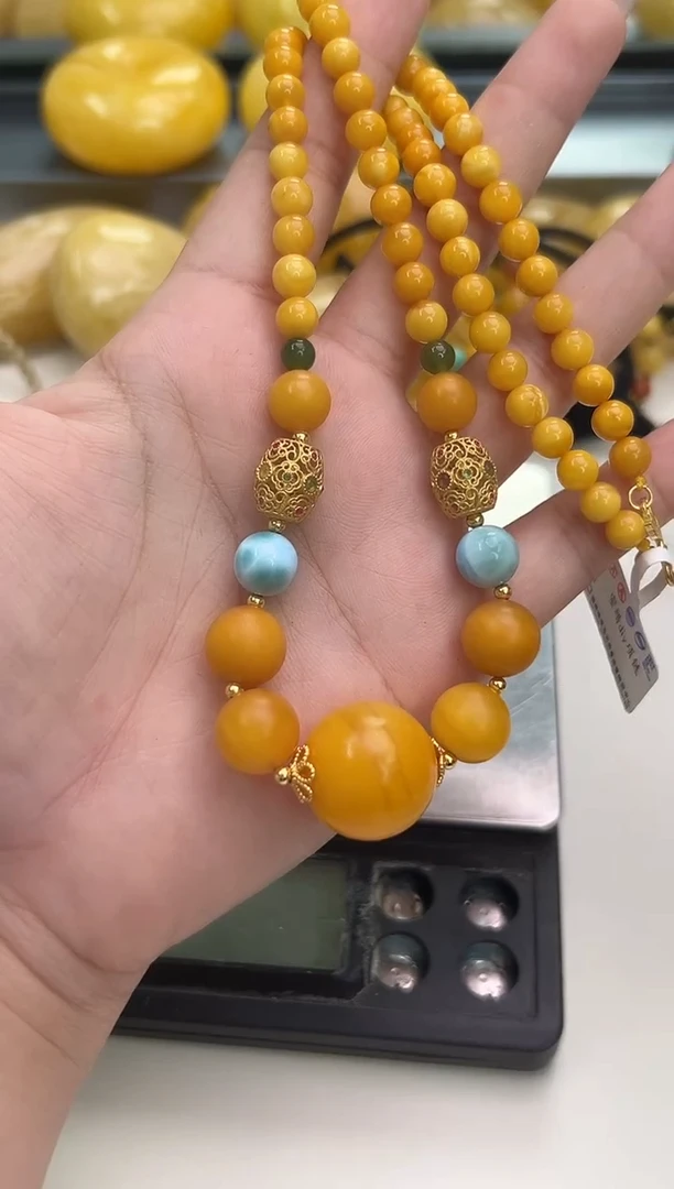 裸石琥珀未镶嵌琥珀蜜蜡吊坠