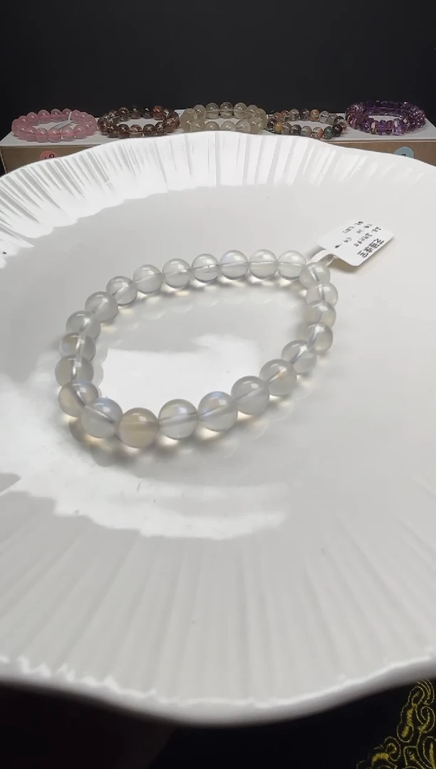 【闪购商品】长石手串未镶嵌蓝月光手串