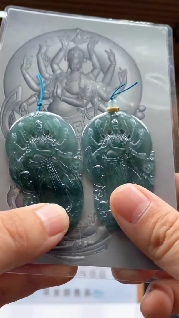 定制翡翠未镶嵌多样性发货（只发一件）x72 带画稿