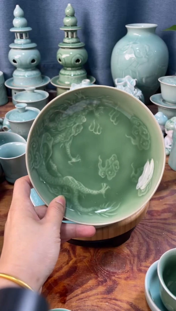 微瑕特价青瓷 慧语瓷坊