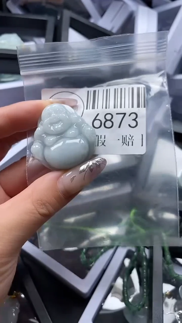 吊坠(不含链)未镶嵌翡翠6873