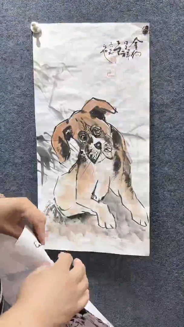 国画齐焱/国画/花鸟