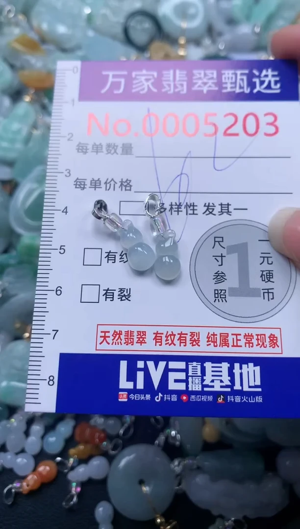 颈饰未镶嵌翡翠5203