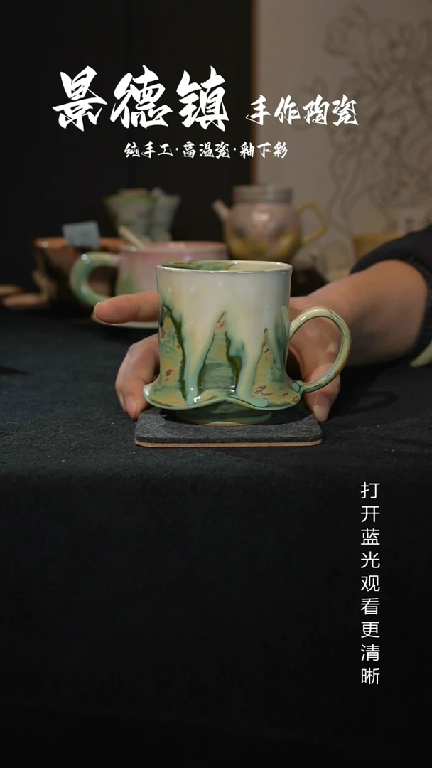 原创景德镇手工高温陶瓷676