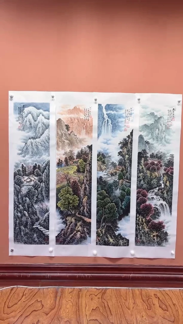国画师立照老师国画作品