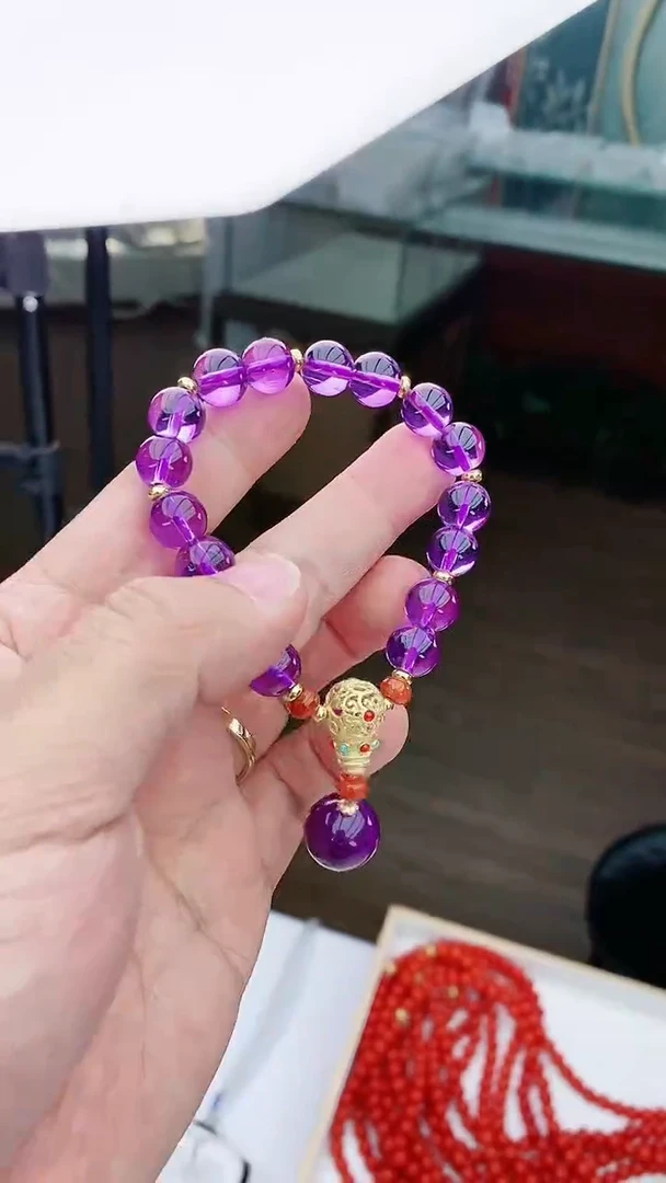 【闪购商品】紫晶手链未镶嵌S342手链