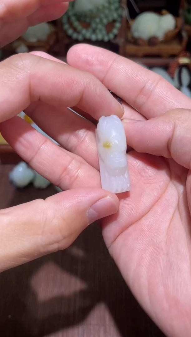 未镶嵌和田玉挂件龙