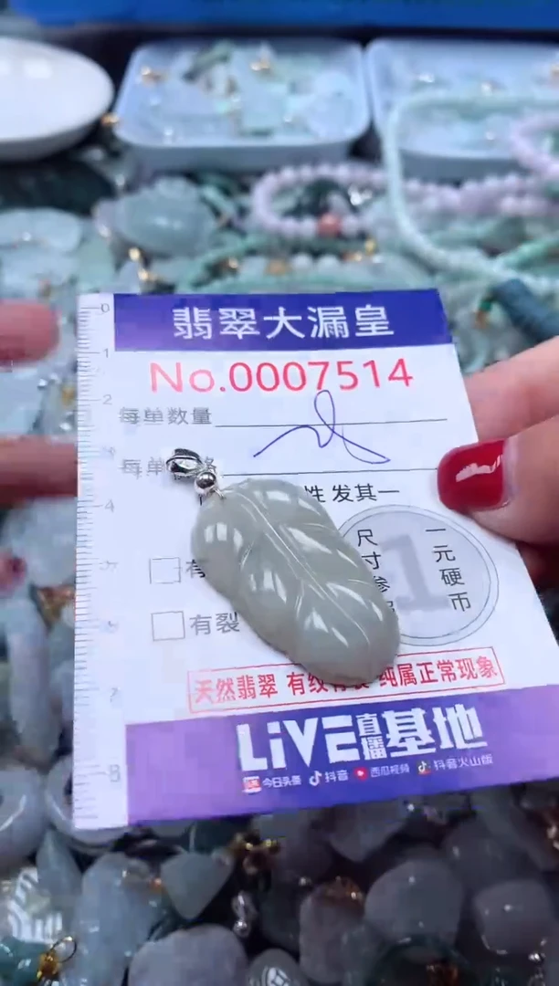 颈饰未镶嵌翡翠7514