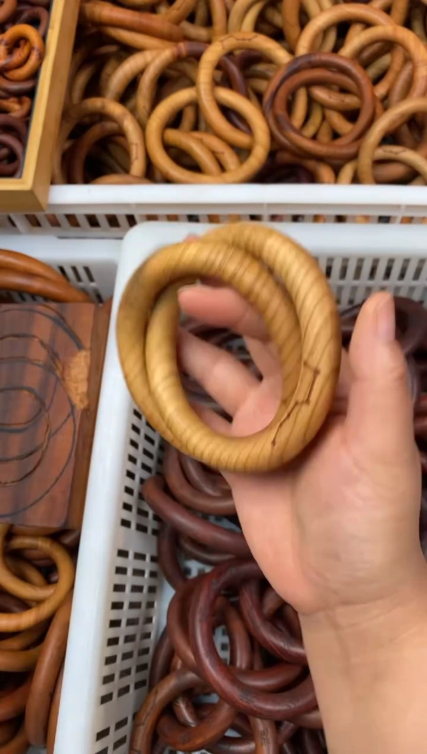 木桃木70大圈刻六七星桃胶款