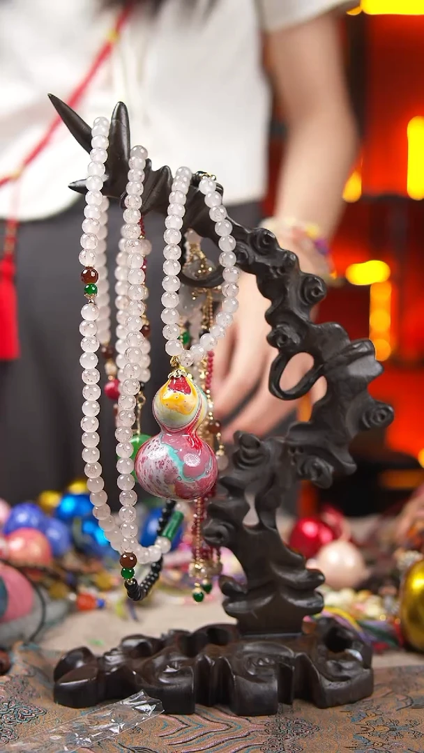 057玖澄文创漆艺葫芦国风配饰葫芦系列