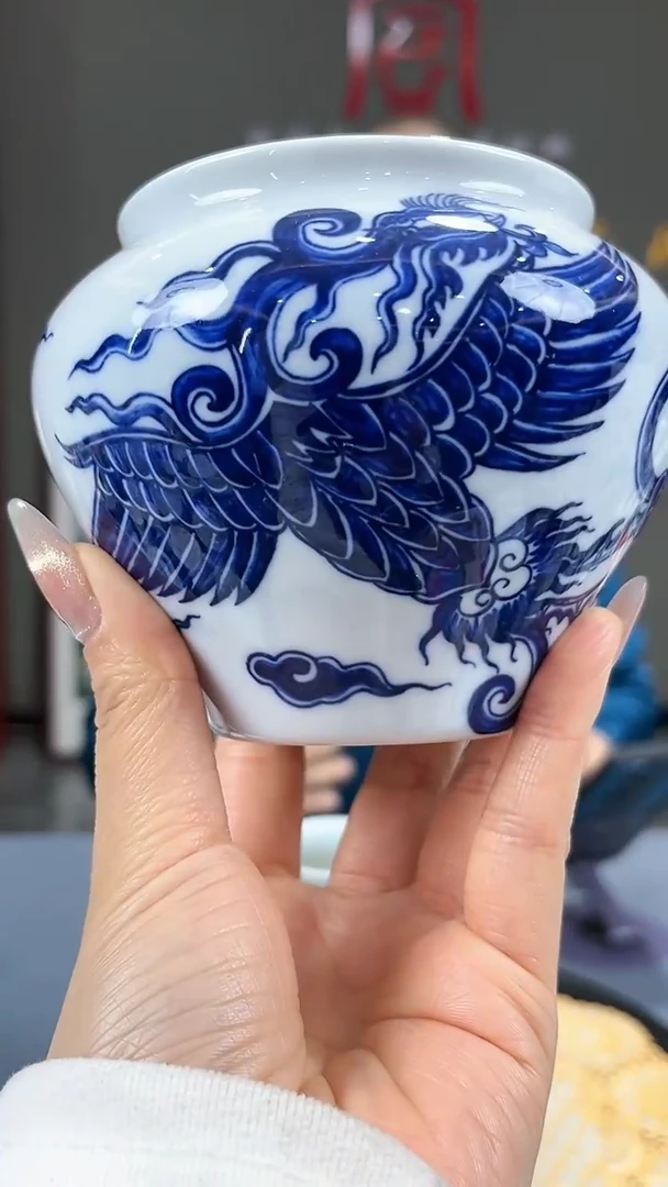 【闪购商品】官窑瓷画院471官窑瓷画院凤凰水洗