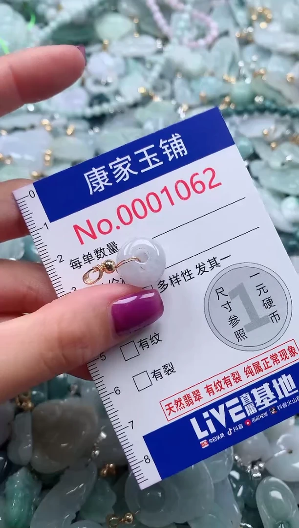 颈饰未镶嵌翡翠1062