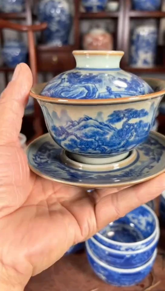 【闪购商品】杯瓷器杯子瓷器杯子盖碗