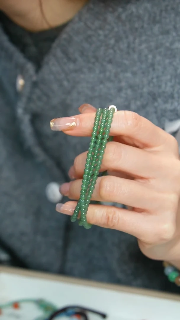 【闪购商品】翡翠手串未镶嵌30号-危珠串/姿/2