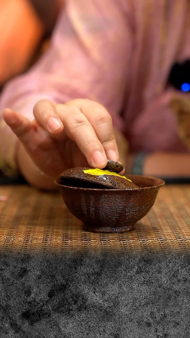 紫砂茶宠紫砂 宜兴紫砂 GFY 沉香木 盖碗