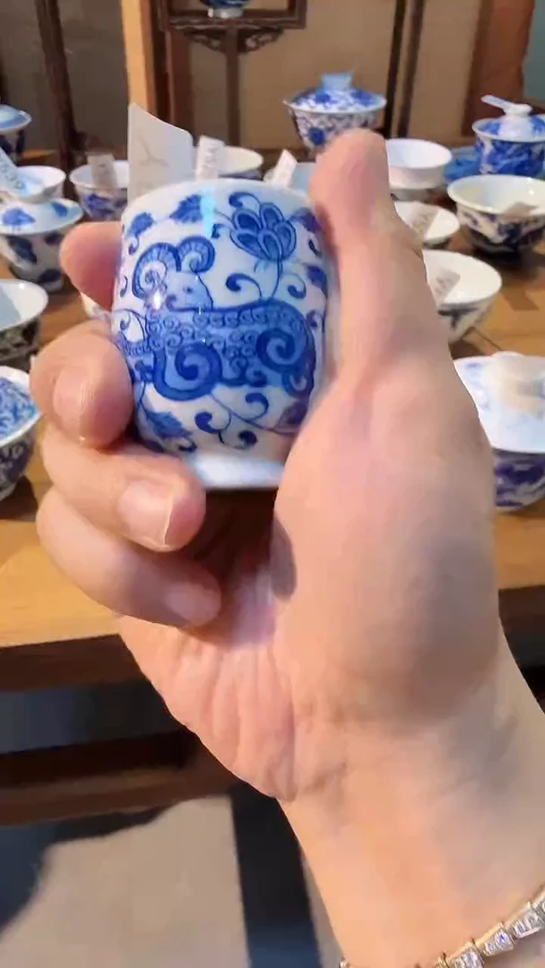 瓷片Y501家庭日用瓷器摆件