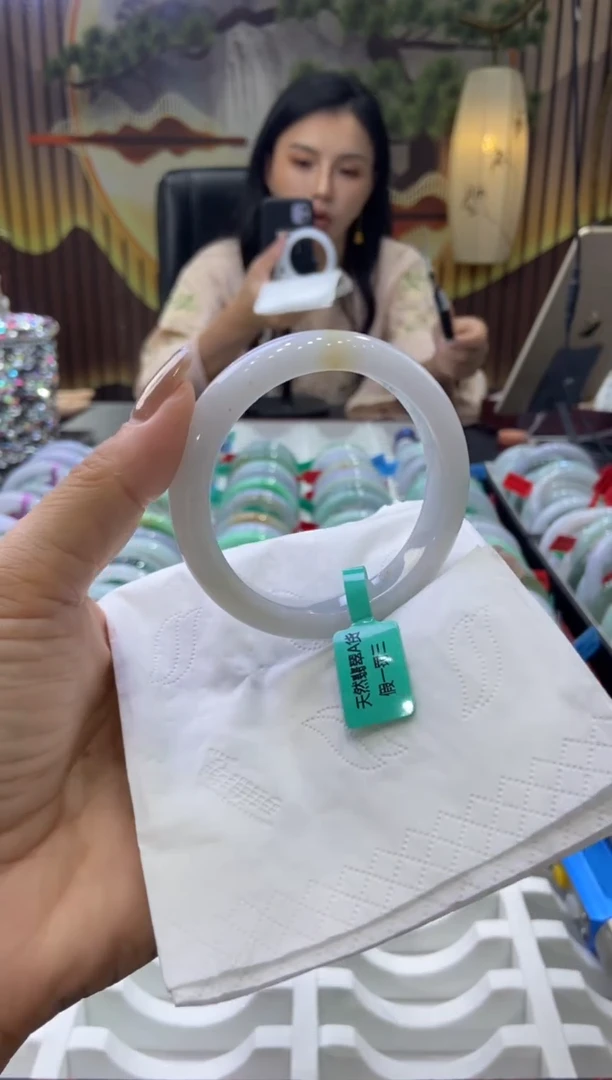 未镶嵌手镯翡翠00006077