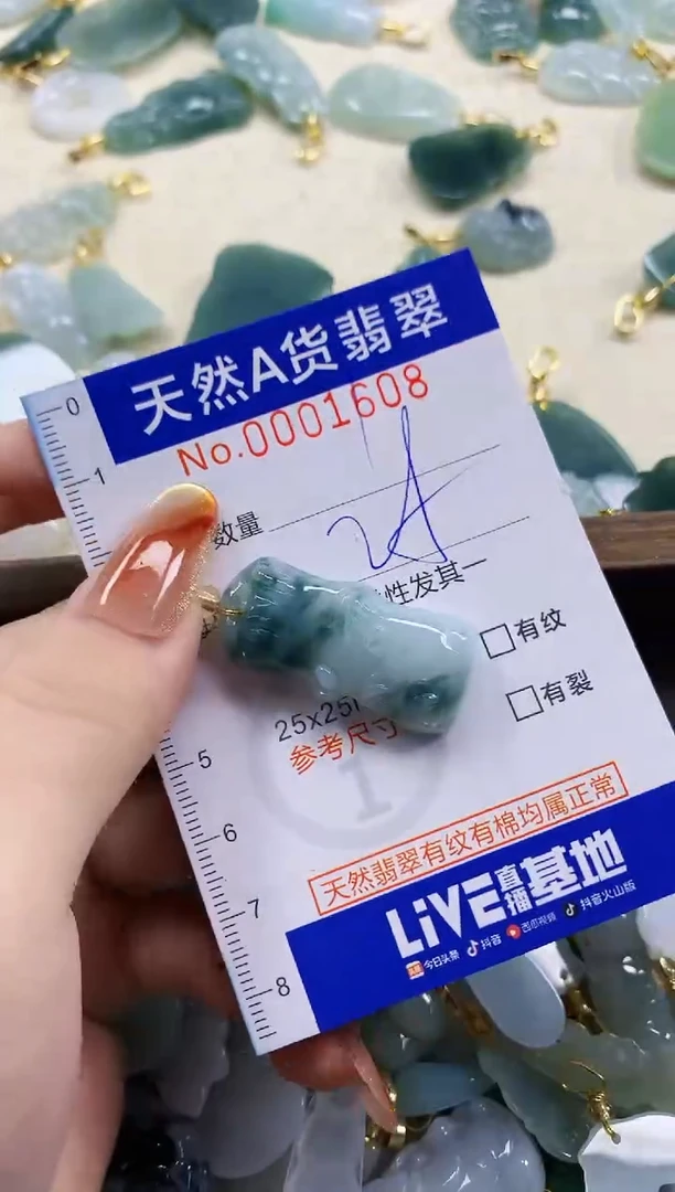 颈饰未镶嵌翡翠天然A货翡翠