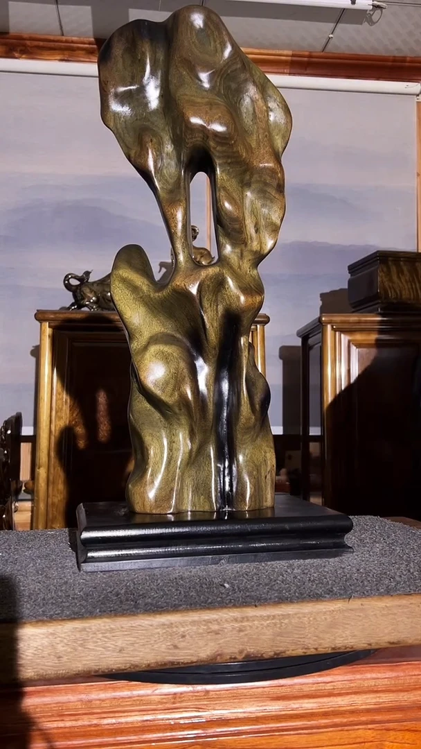 金丝楠章*俭小叶桢楠摆件/厂家直销